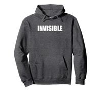 Invisible Sudadera con Capucha, Unisex para Adultos, Jaspeado Oscuro, XXL