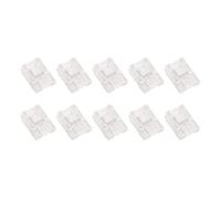 Invisible Zipper Presser Foot 10Pcs Plastic Metal Multifunction Sewing Machine Accessories Universal Household Sewing Machine Parts Durable Practical Zipper Foot