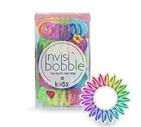 invisibobble Anillo de pelo espiral para niños, paquete de 5 unidades, arco iris mágico, sin bobinas con agarre fuerte, accesorios para niñas y niños - herramienta antiremojo y de alta comodidad