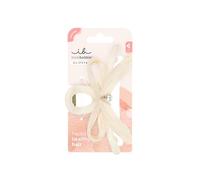 invisibobble Clip para el pelo de Clipstar Ballet Core (1 unidad) | Pinza grande para el pelo con lazo y acento de perlas en color blanco | Accesorios para el pelo con diseño de ballet para un aspecto