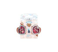 invisibobble Clip Star S Oktoberfest Liabs Herzl - Juego de 2 pinzas para el pelo Oktoberfest en diseño de corazón de pan de jengibre "I mog Di" y "Spatzl", accesorios para el pelo para traje