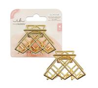 invisibobble CLIPSTAR Divine Metal I Elegante pinza para el pelo en aspecto dorado, accesorio para el cabello resistente para cualquier ocasión, accesorio para el cabello para todo tipo de cabello, 1