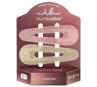 Invisibobble Clipstar Premium Simply Pinktastic HairLoveTech Coquette - Pinza para el cabello Premium Rosa para mujer, elegante y sin marcas para cabello medio, delicado (M, juego de 2)