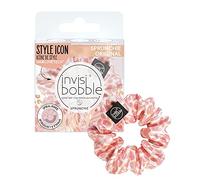 Invisibobble Coletero Sprunchie «Dressed Like a Cheetah» Scrunchie, 1 goma de satén rosa Leo para niñas y mujeres, fuerte sujeción goma de pelo, Limited Collection Urban Safari