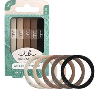 Invisibobble Corbata para el pelo Ecotie de materiales sostenibles reciclados 5 un. Mocha