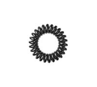 Invisibobble gomas de pelo espiral negras True Black Power x3 - Goma para pelo rizado o deporte - Gomas de pelo negras - Gomas pelo grueso con fuerte sujeción
