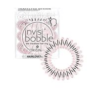 Invisibobble gomas pelo rosa Original Bella Rosa Galaxy x3 - Goma de pelo antitirones - Coletero rosa en espiral - Goma de pelo cómoda y con fuerte sujeción