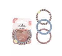 invisibobble - TWISTAR Lavender Braids - Pack de 3 coleteros trenzados en violeta - Sujeción suave, segura y máxima comodidad - Hair Ties para mujeres y niñas - Look de tendencia, cuidado del cabello