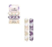 Invisibobble horquillas pelo mujer moradas Barrette Edición Limitada - Pinzas duradera con firme agarre - Adornos para el pelo sin metal suave con el pelo x2