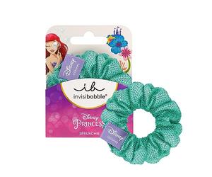 Invisibobble KIDS Coletero Disney Ariel - Verde con purpurina, set de 1 | Accesorios para el pelo | coleteros exclusivos para niños