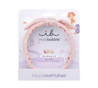 Invisibobble diadema para niña rosa con lazo Hairhalo Kids x1 - Diadema niña con forma adaptable - Diadema bebe niña con sujeción fuerte pero muy cómoda