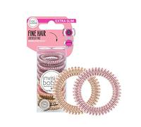invisibobble Lote de 8 gomas para el pelo en espiral sin rastro (extrafinas, Bella Rosa y Bronce)