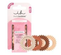 Invisibobble Original Chouchou Café au Lait | Muy suave para el cabello | Contra el cabello quebradizo y las puntas abiertas | Sin impresión | 8 piezas
