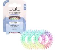 Invisibobble Power Magic Rainbow I Elegante goma para el pelo en espiral para niñas y mujeres I Suave, cómoda y delicada con el pelo I 3 piezas diseñadas en Alemania