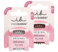 invisibobble Set de lazos para el pelo (marrón + transparente) 6 Stück