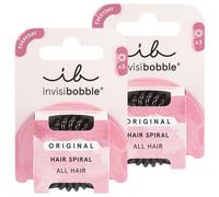 invisibobble Set de lazos para el pelo (negro) 6 Stück