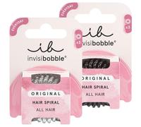 invisibobble Set de lazos para el pelo (negro + transparente) 6 Stück