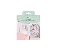 invisibobble Set de rizos para spa violeta Oasis (4 unidades) - Kit de rizos durante la noche para rizos naturales sin calor - Juego de rizos para niños y adultos - Estilo suave para rizos naturales