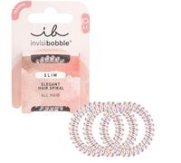 Invisibobble Slim Vanity Fairy I Elegante goma para el pelo en espiral para niñas y mujeres I Suave, cómoda y delicada con el pelo I 3 piezas diseñadas en Alemania