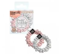 Invisibobble Sprunchie Slim Bella Chrome Elástico Cabello 2 Unidades