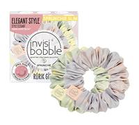 invisibobble Sprunchie Slim Rúrik Gíslason Twist it Up I 2 gomas de pelo de tela pastel para hombre y mujer I Scrunchie goma para el pelo diseñada en el corazón de Múnich