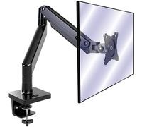 Invision Soporte de Brazo para Monitor para Pantallas 24-40" Abrazadera de Escritorio Ergonómica Ajustable en Altura VESA 75/100mm 2-15kg (MX450)