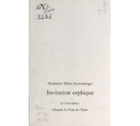 Invitation Orphique (ebook)