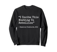 Invito a Esta reunión a la rebelión Emmeline Essential Sudadera