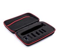 INVODA Funda de afeitadora de viaje compatible con Philips Norelco QP2724/90, resistente al agua, rígida, portátil, caja de almacenamiento para afeitadora QP2520/90 QP2630/72 QP2724/70 QP2834/70