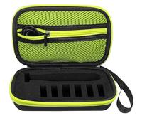 INVODA Funda para afeitadora de viaje compatible con Philips Norelco QP2724/90, resistente al agua, rígida, portátil, caja de almacenamiento para afeitadora QP2520/90 QP2630/72 QP2724/70 QP2834/70