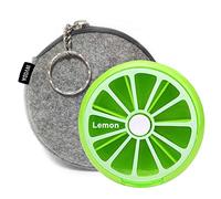 INVODA Pastillero semanal 3 veces 7 compartimentos, organizador grande de píldoras medicinales