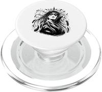 Invoke Power of The Goddess Morrigan with Raven Icono PopSockets PopGrip para MagSafe