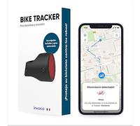 Invoxia Bike Tracker, Localizador GPS Antirrobo para Bicicleta, Negro, Suscripción de 3 años Incluida