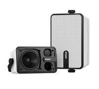 Inwa Altavoz Bluetooth Exterior, Potente Sistema de Sonido, Impermeable IPX5 Altavoces, 250W, (2 Unidades Sync Speaker & Adaptador AC/DC, 1 Control Remoto, RMS 25W)