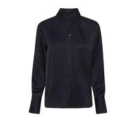 InWear - Camisa Azul Marino con Mangas Largas - Blouses & Shirts - Mujer - Azul - S -
