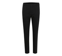 InWear - Pantalones Negros Zella Flat Largo Cinturón - Trousers - Mujer - Negro - 3XL -