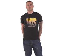 INXS Camiseta Listen Like Thieves Tour Nue oficial Unisex Negro, Negro , S
