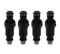 inyección precisa Boquilla Inyector Combustible Coche, Piezas Automóvil 4 Uds Boquilla Inyector Combustible para Ajuste para Jazz para City para GD3 para GD8 para GE8 Fuel Injector