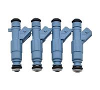 inyección precisa Inyector de Combustible para automóvil para Peugeot 206 207 307CC 2003-2010 para Citroen para C4 2003-2010 OEM:0280156139 Fuel Injector