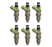 inyección precisa Inyectores Combustible Piezas Automóvil 6 Uds para Toyota para Supra para Cressida 3.0L 1989-1992 OEM:23250-70080 23209-70080 Fuel Injector