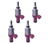 inyección precisa Inyectores de Combustible de 4 Uds. Inyector de Combustible para automóvil para Benz para C230 2002 para SLK230 2001-2004 OEM:A0000787249 Fuel Injector
