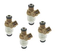 inyección precisa para Daewoo para Klya para Chevy para Matiz para M200 para M250 para Spark 1998-2010 OEM:96620255 Boquilla de inyector de Combustible Fuel Injector(4 PCS)