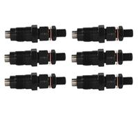 inyección precisa Piezas de Accesorios para Motor de Coche, boquillas de inyectores de Combustible para Nissan para Patrol para Y61 VTD42 para TD42T, 6 uds. Fuel Injector