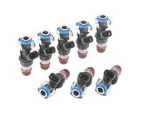 Inyector Boquilla para Savana para Sierra Yukon XL 1500 2500 3500 V8-6.0L 1999-2007 8 Inyectores Combustible 17113698 FJ315 8171136980 FJ10062 17114502 Boquillas inyector Combustible