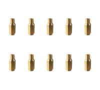 Inyector combustible Carburador Chorros Principales Juego Piloto Lento Boquilla Inyector Motocicleta Paquete 10 Uds(Main 105-128)