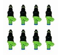 Inyector combustible coche Juego de 8 boquillas inyector combustible Compatible con 525iT (año 1993), 0280150558