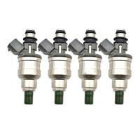 Inyector Combustible Compatible Con Daihatsu Para Rocky 1990 1991 1992 1.6l L4 1955002040 4 Boquillas De Inyector Combustible Para Coche, Boquillas De Inyección De Gasolina 195500-2040
