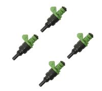 Inyector combustible Juego De 4 Inyectores Combustible Para Motor A2710780549 2710780549 FJ902 Compatible Con El Compresor C230 Para Cupé Sedán 2003 2004 2005