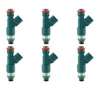 Inyector combustible Para Volvo S80 2007-2014 30777501 6 Uds Inyectores De Combustible Piezas Automóvil Válvula Inyector Boquilla De Inyector De Combustible