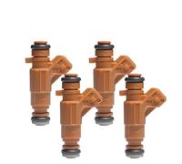 inyector Componentes Inyector de combustible, OEM 0280156023, compatible con Saab 9-3 9-5 2000-2009 L4 2.0L 2.3L, juego de 4 Inyector de Gasolina